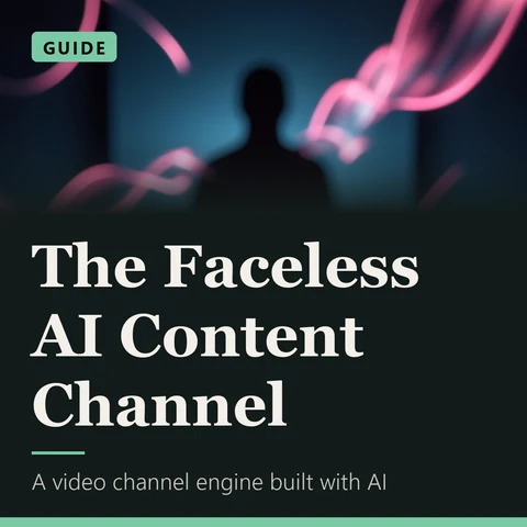 The Faceless AI Content Channel cover