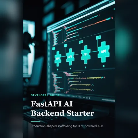 The FastAPI + LLM Production Kit cover