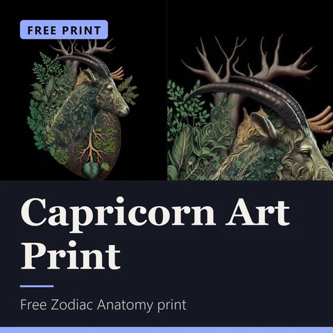 Capricorn Art Print cover