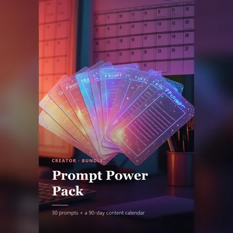 The Prompt Power Pack cover