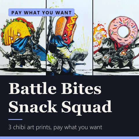 Battle Bites Snack Squad cover