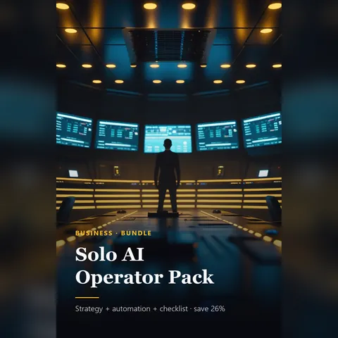 The Solo AI Operator Pack cover