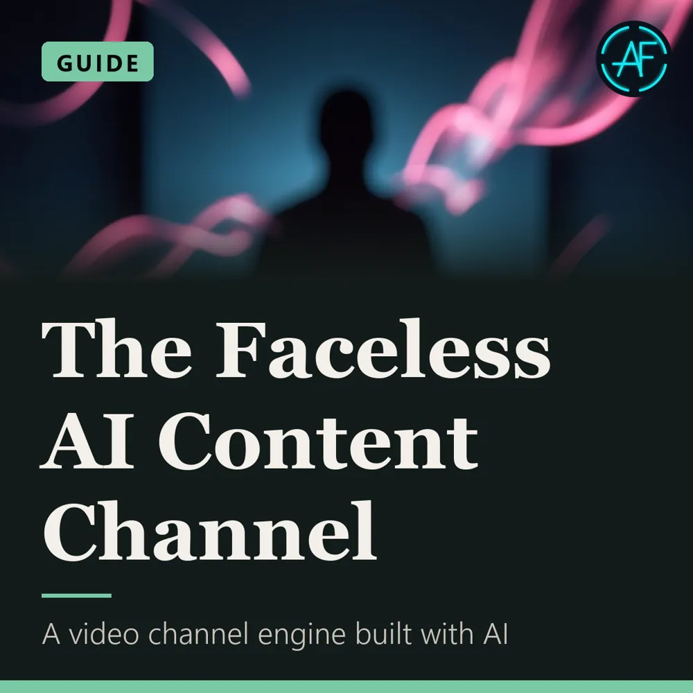 The Faceless AI Content Channel, view 1 of 2