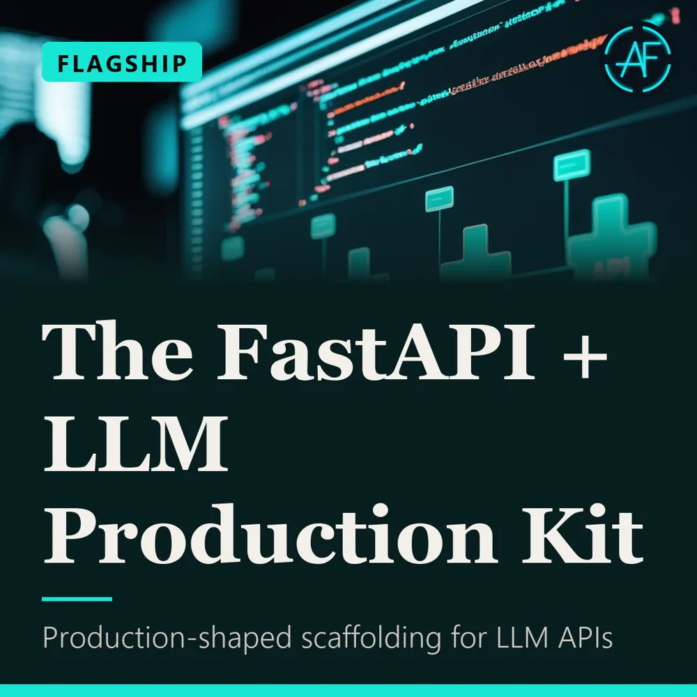 The FastAPI + LLM Production Kit, view 1 of 1