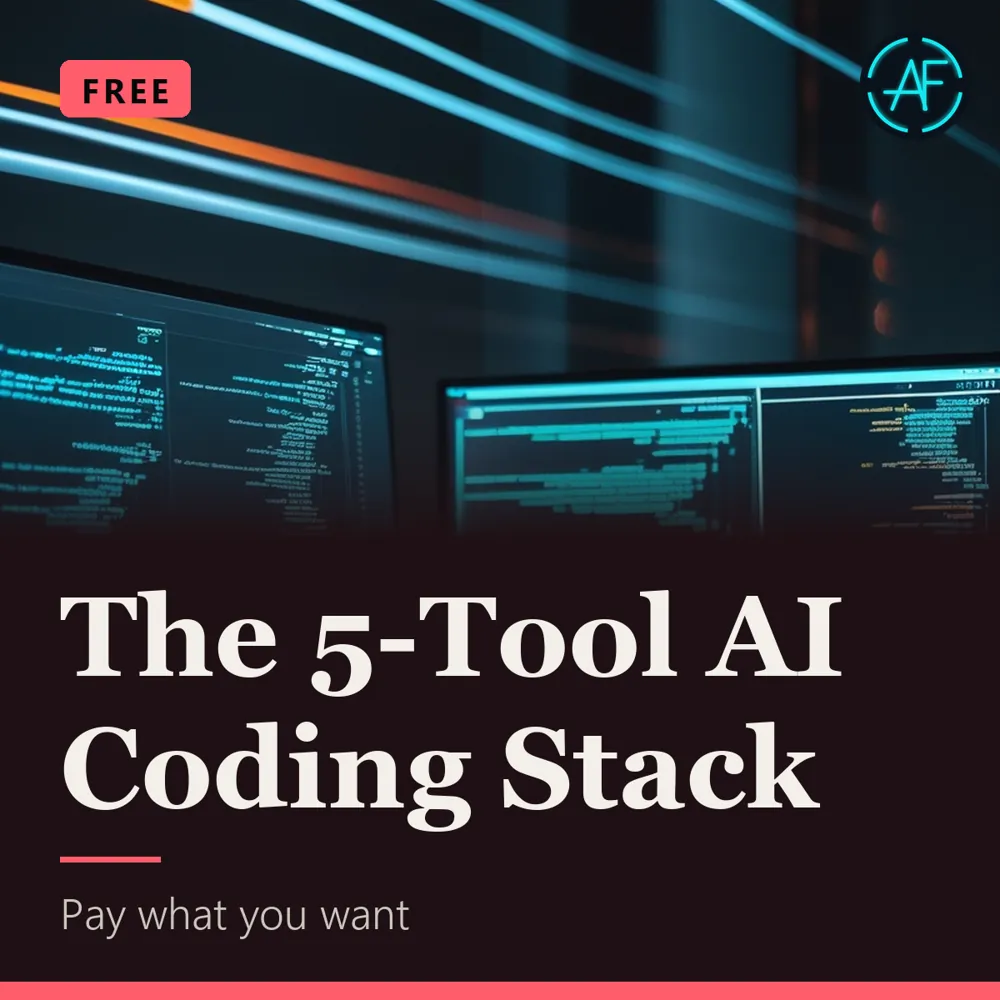The 5-Tool AI Coding Stack, view 1 of 2