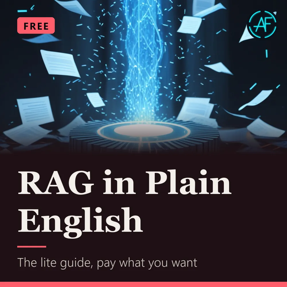 RAG in Plain English, view 1 of 2