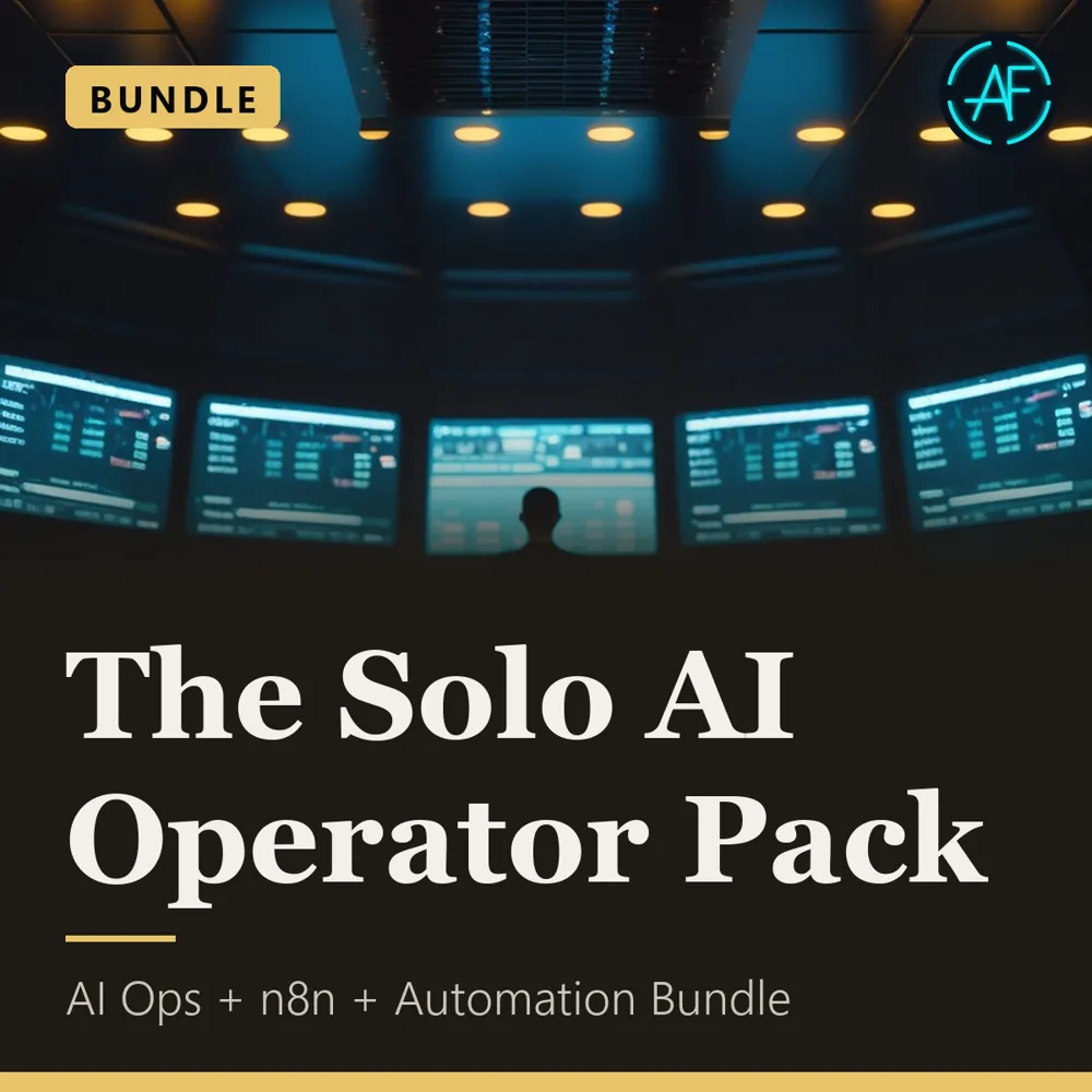 The Solo AI Operator Pack, view 1 of 1