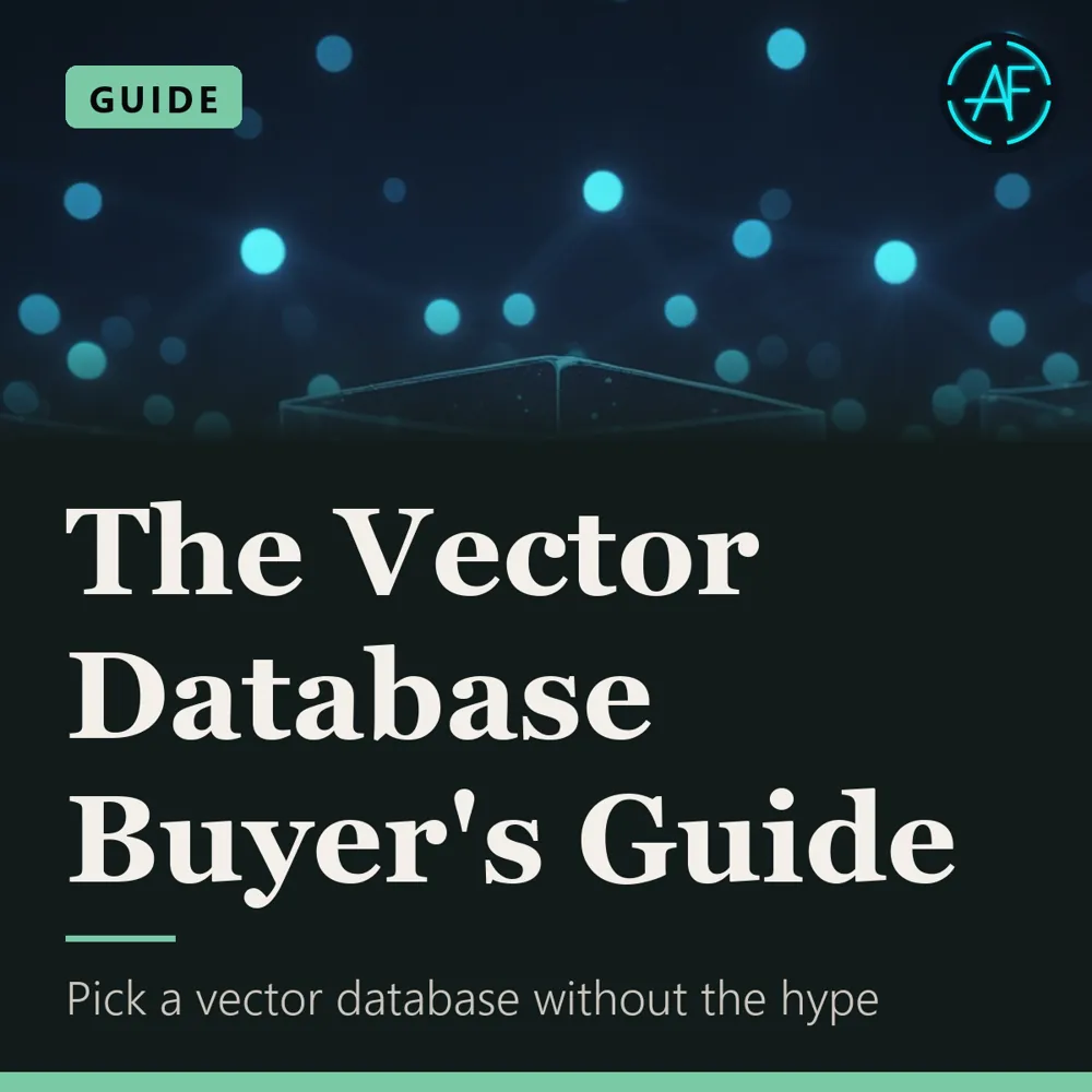 The Vector Database Buyer's Guide, view 1 of 2