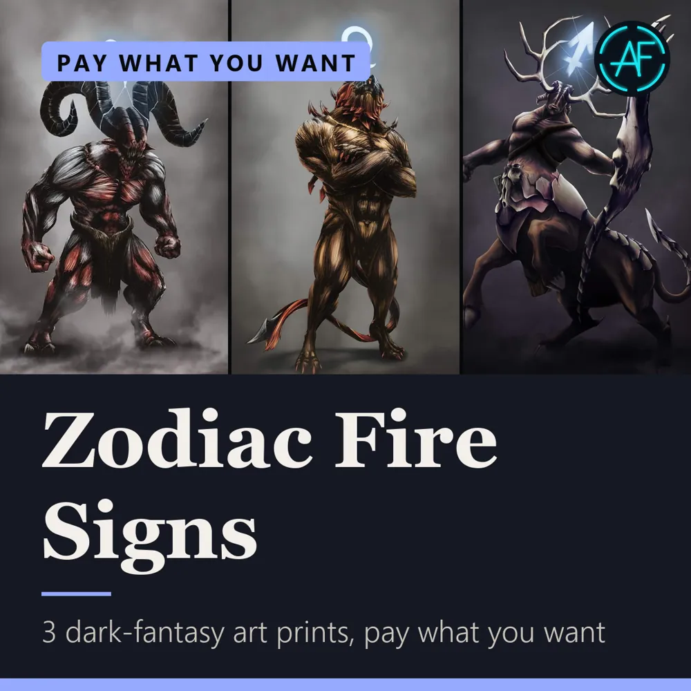 Zodiac Fire Signs, view 1 of 4