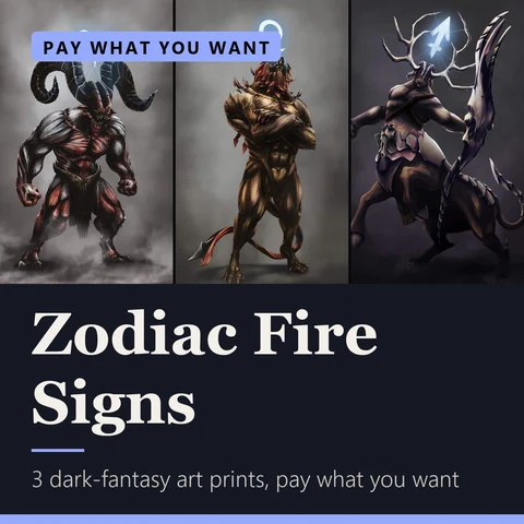 Zodiac Fire Signs cover